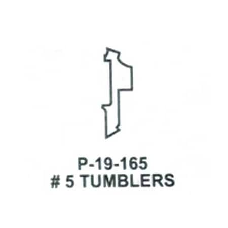 Asp ASP:Honda high security tumbler #5, PK 25 ASP-P-19-165